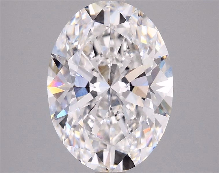 3.41ct Oval, F VS1 — IGI