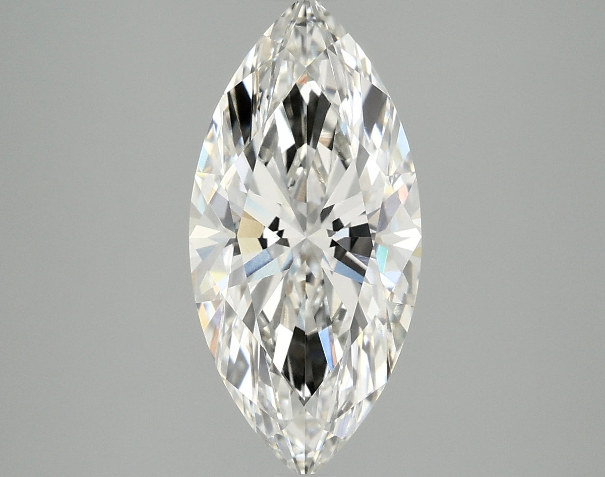 2.63ct Marquise, F VVS2 — IGI