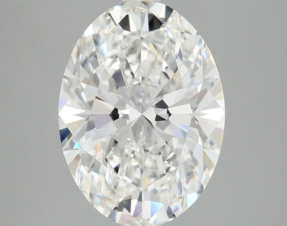 3.58ct Oval, E VS1 — IGI