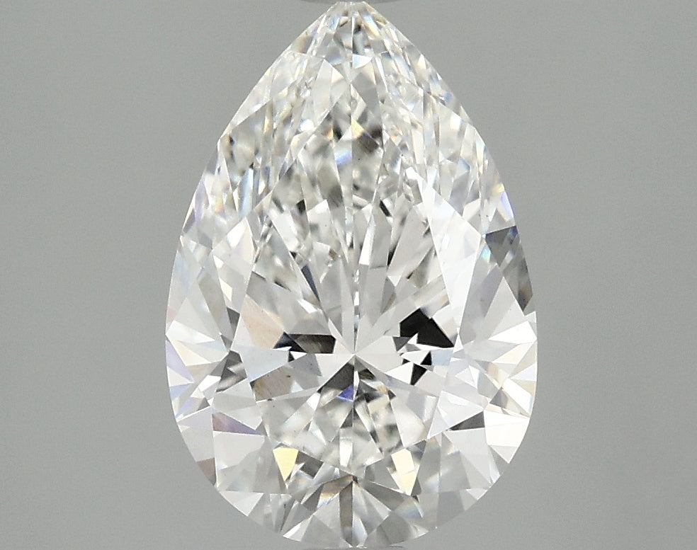 2.61ct Pear, F VS1 — IGI