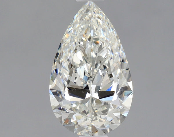 1.0ct PEAR, H SI1 — GIA