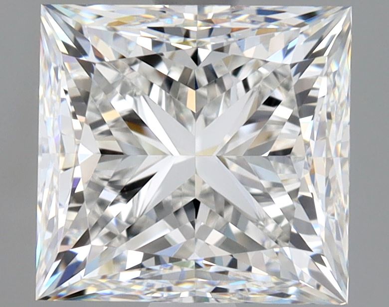 2.5ct Princess, E VS1 — GIA