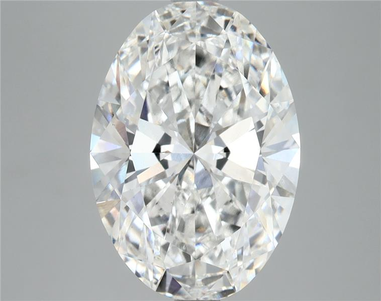 4.79ct Oval, D VS1 — IGI