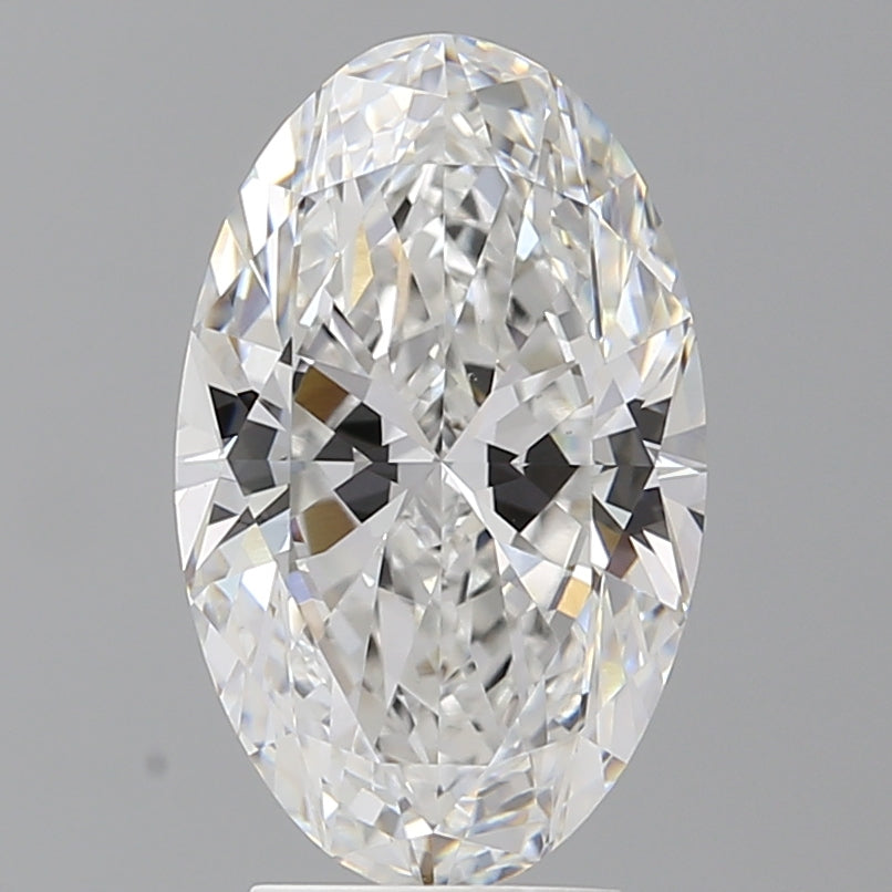 4.02ct Oval Lab-Grown Diamond — E VVS2, IGI Certified