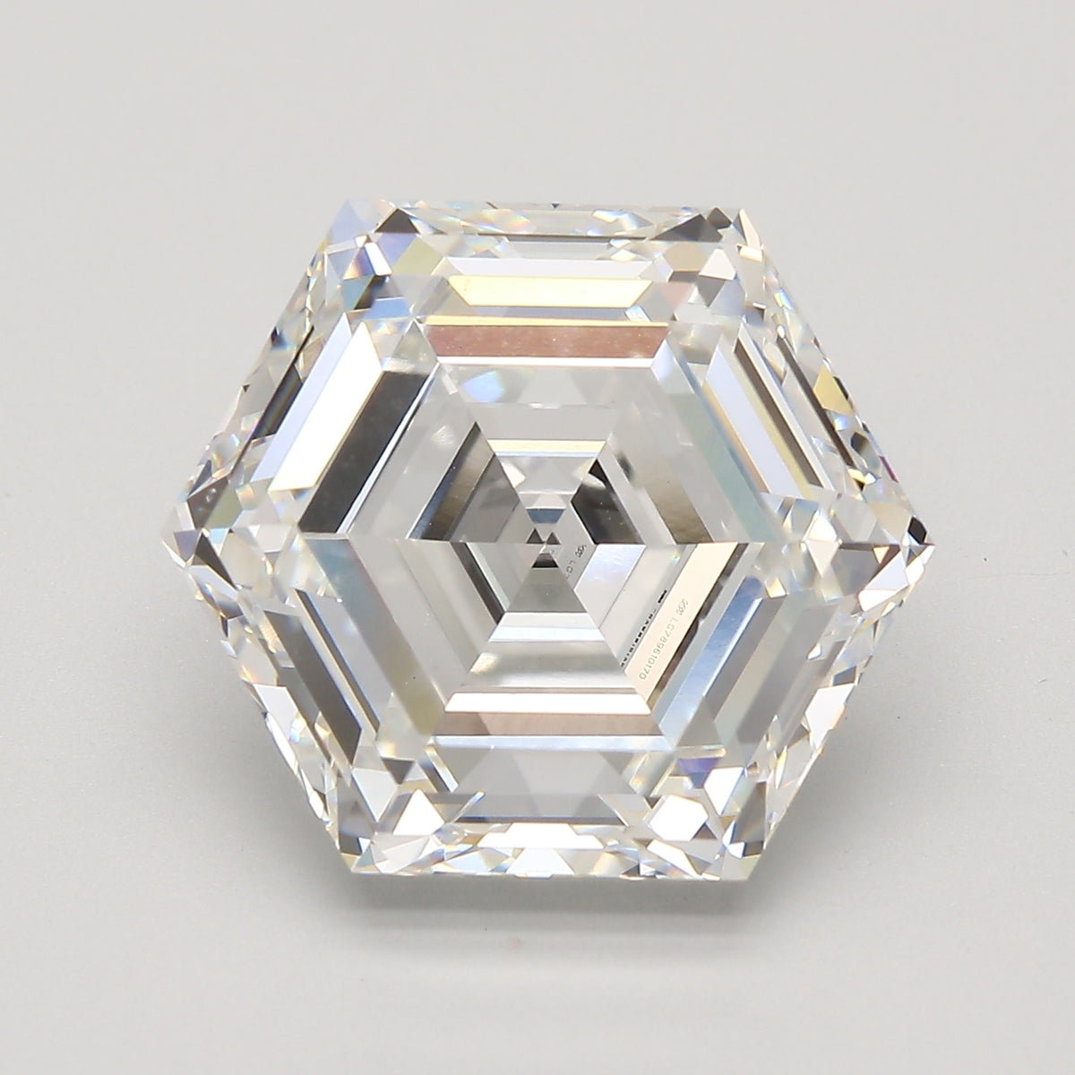 10.07ct Hexagonal Lab-Grown Diamond — F VVS2, IGI Certified