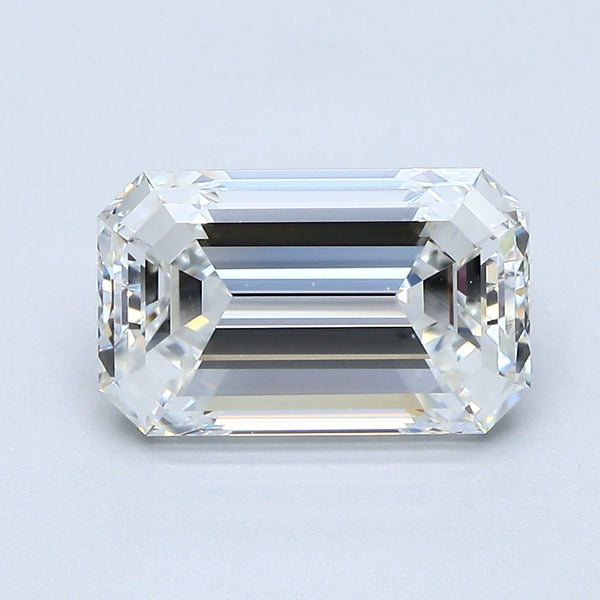 3.01ct EMERALD, F VVS1 — GIA