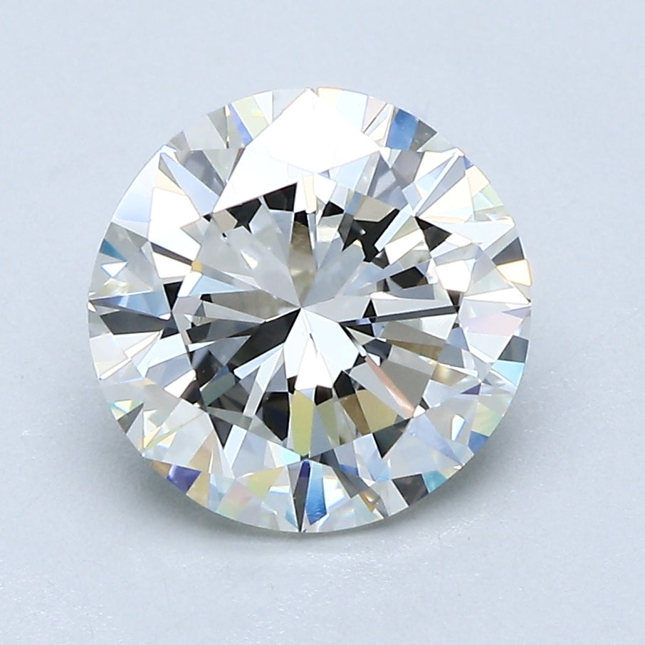 2.51ct Round Natural Diamond — I VS2, GIA Certified
