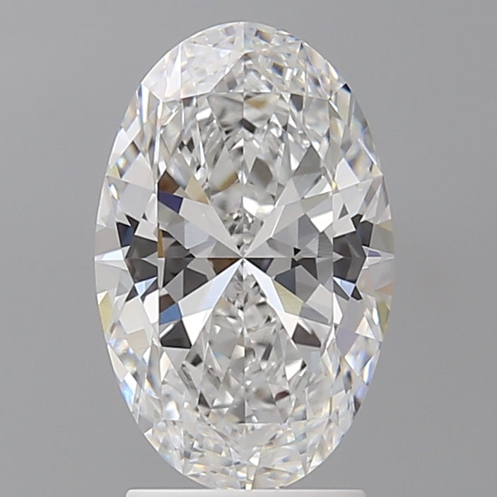 2.55ct Oval Lab-Grown Diamond — D VS1, IGI Certified