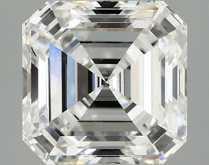 2.52ct Asscher, F VS1 — IGI