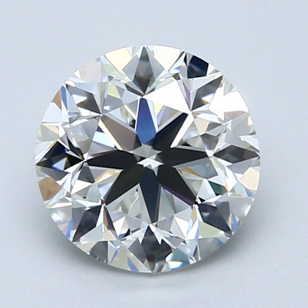 2.0ct Round Natural Diamond — F VS2, GIA Certified
