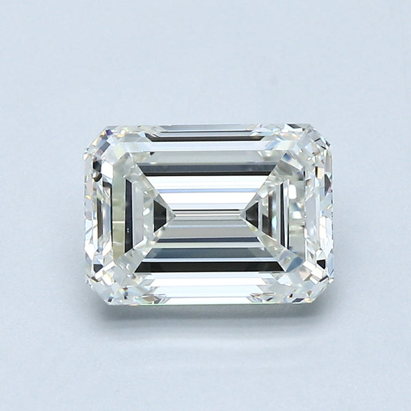 2.01ct EMERALD, I VS1 — GIA