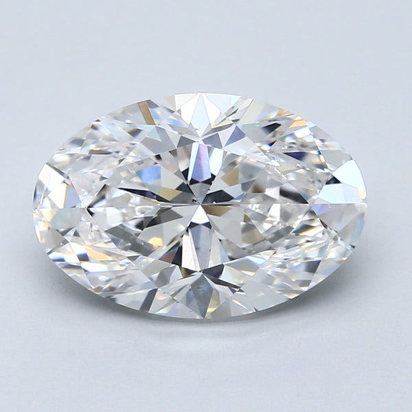 5.03ct OVAL, F SI1 — GIA