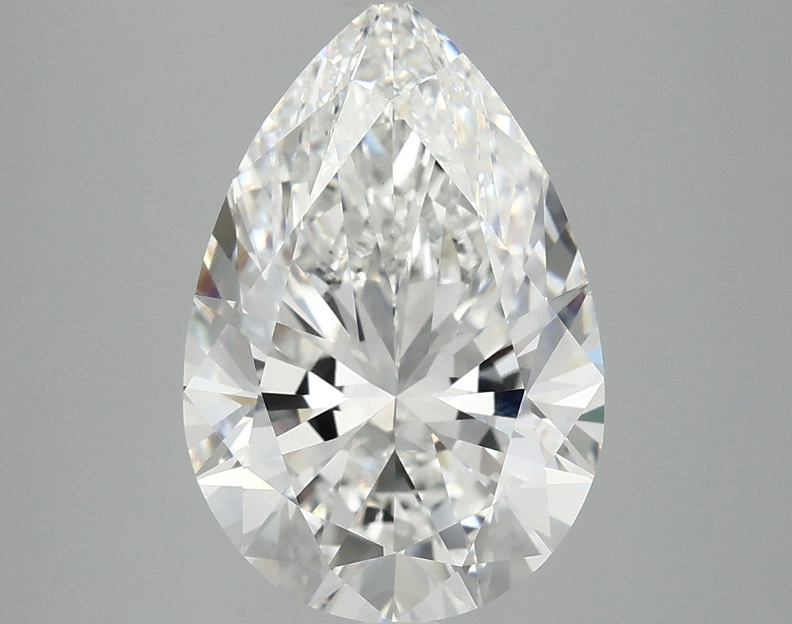 4.09ct Pear, E VVS2 — IGI