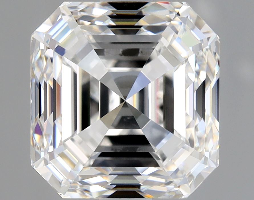 2.5ct Asscher Natural Diamond — E VVS2, GIA Certified
