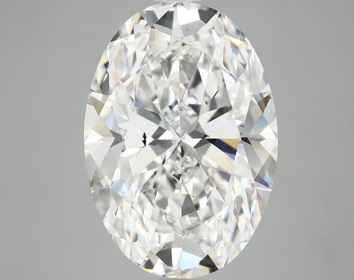 7.09ct Oval, E VS2 — IGI