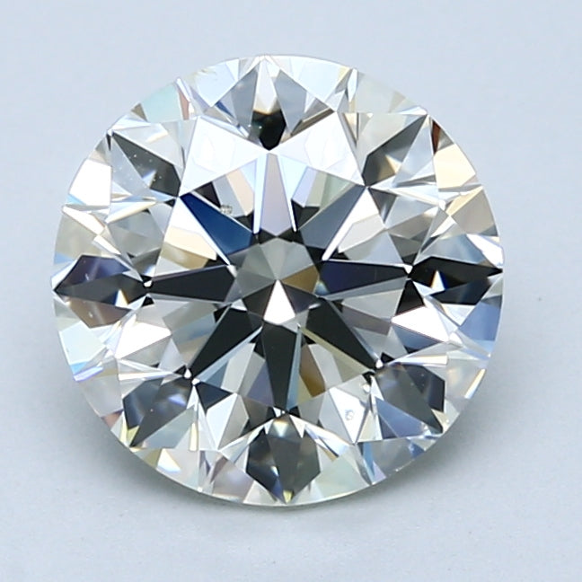 2.52ct Round Natural Diamond — J SI1, GIA Certified