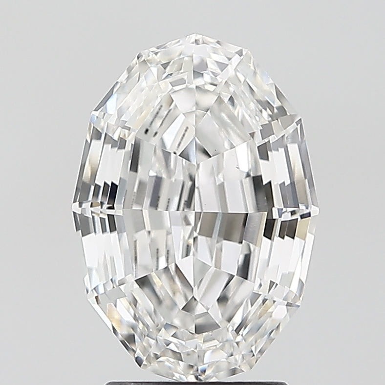 3.01ct Oval Step Lab-Grown Diamond — F VVS2, IGI Certified