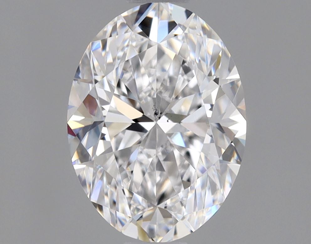 1.02ct Oval, D SI1 — GIA