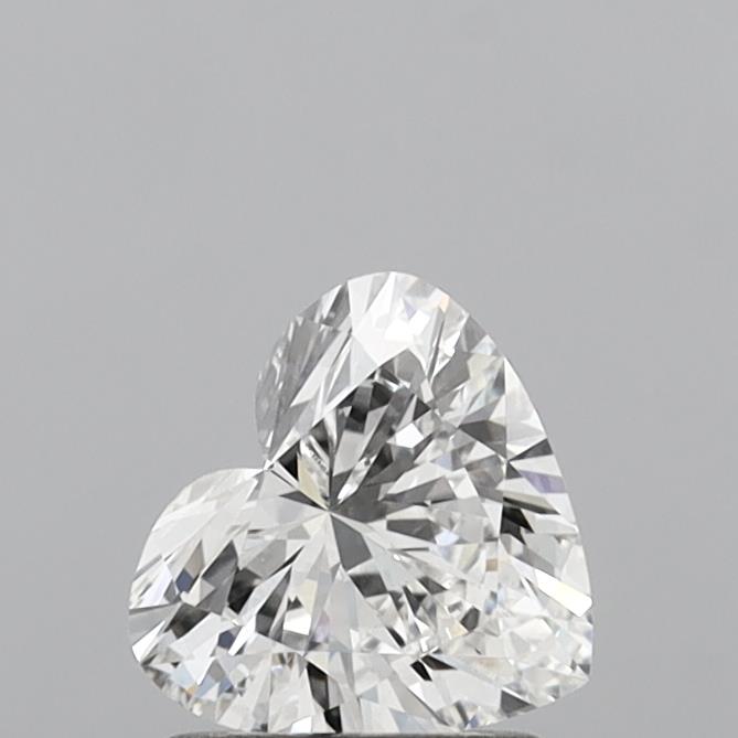 2.3ct Heart Lab-Grown Diamond — E VVS2, IGI Certified
