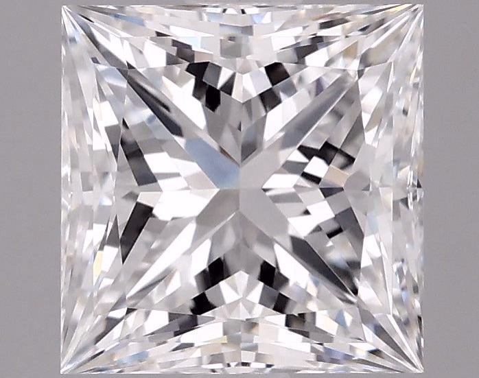 2.93ct Princess, D VVS2 — IGI