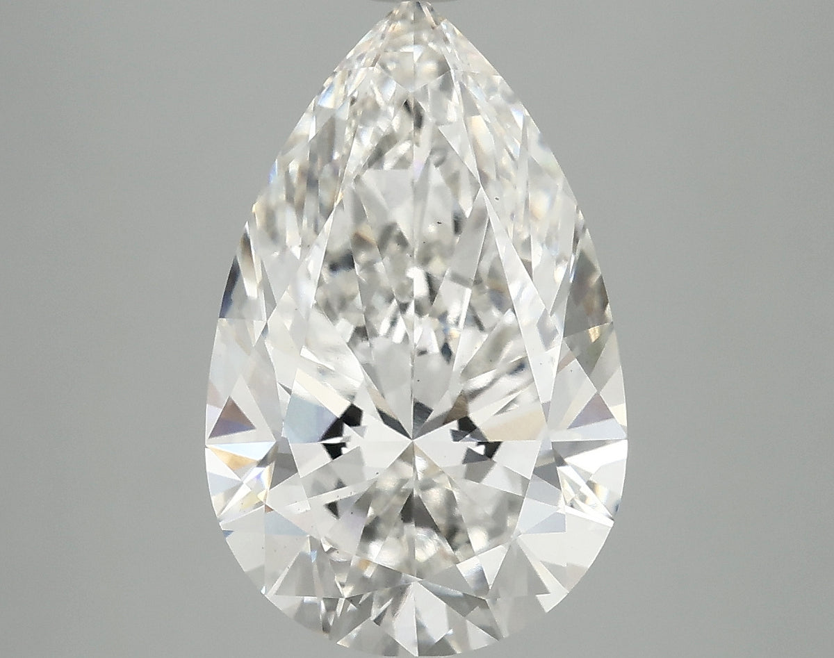 5.01ct Pear, F VS2 — IGI