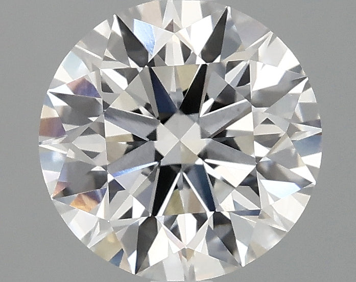 2.07ct Round, E VS1 — IGI