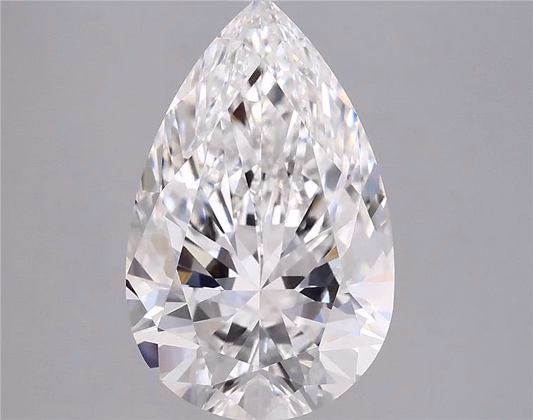 3.1ct Pear, E VS1 — IGI