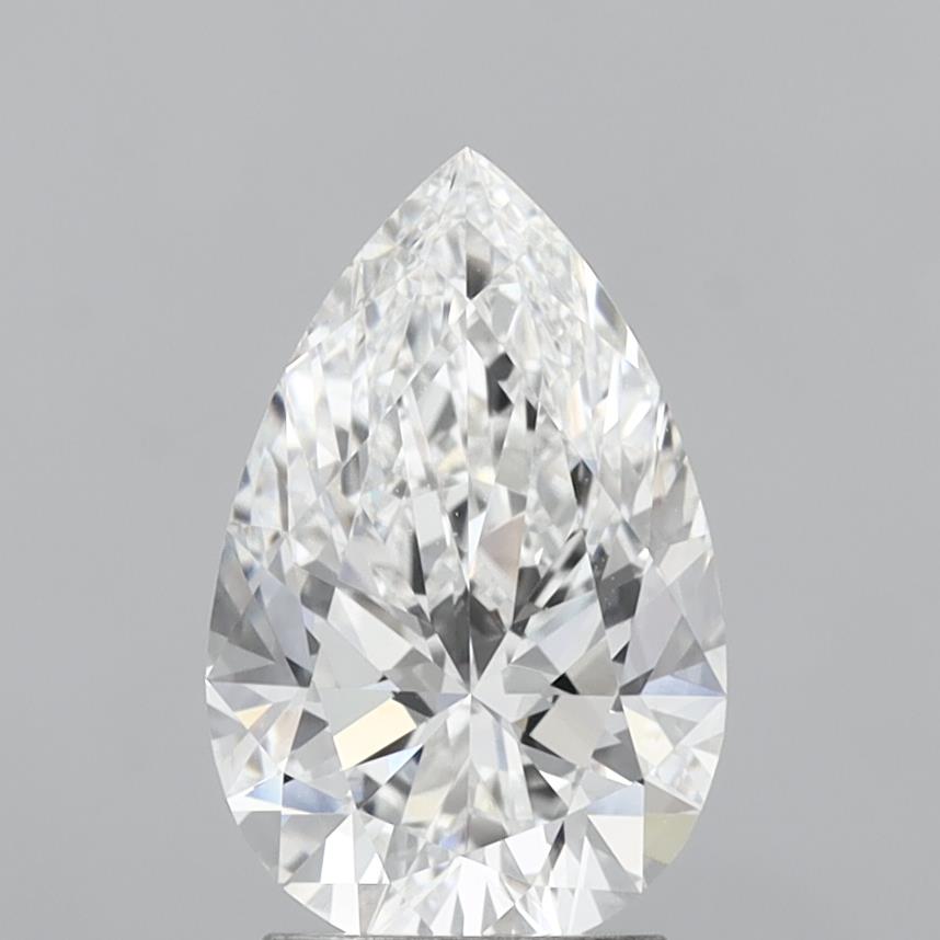 2.6ct Pear, E VVS1 — IGI