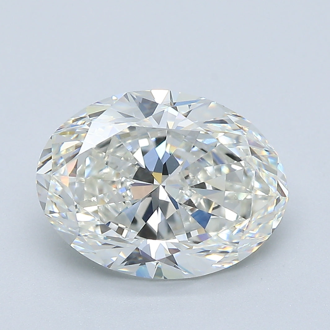 3.5ct Oval Natural Diamond — H VVS2, GIA Certified