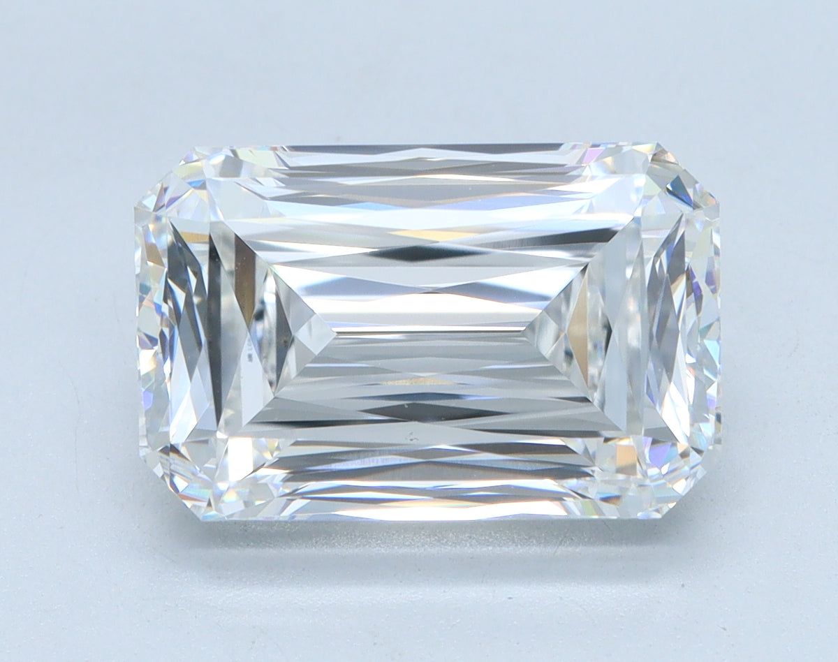 5.13ct Radiant, D VVS2 — IGI