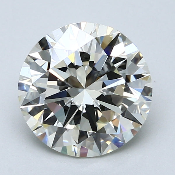 3.0ct Round, K SI2 — GIA
