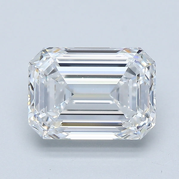 2.01ct Emerald Natural Diamond — E VVS2, GIA Certified