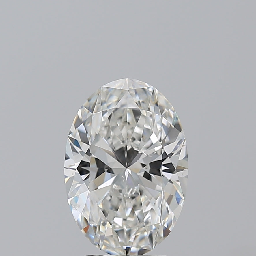 3.1ct Oval Natural Diamond — G SI1, GIA Certified
