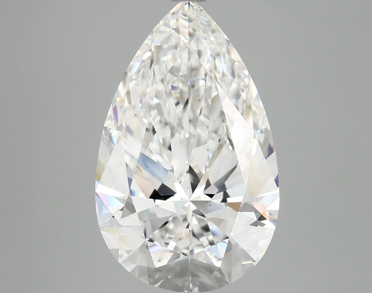 5.56ct Pear, E VS2 — IGI