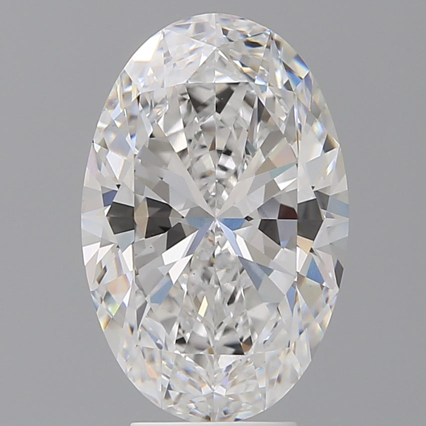5.09ct Oval, D VS1 — IGI