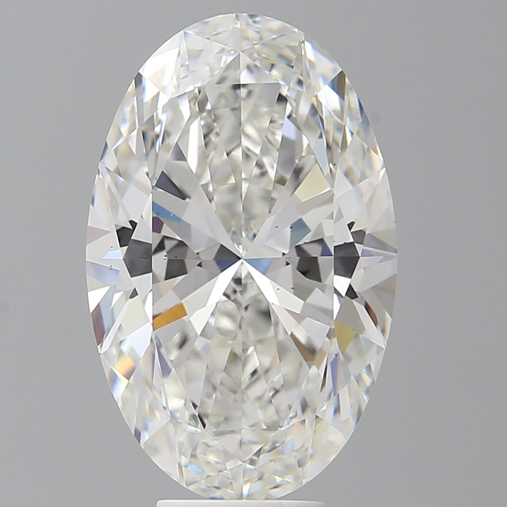 8.1ct Oval Lab-Grown Diamond — F VS2, IGI Certified
