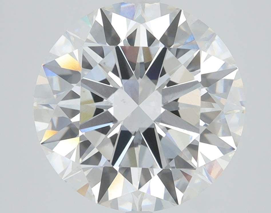 4.02ct Round, E VS1 — IGI