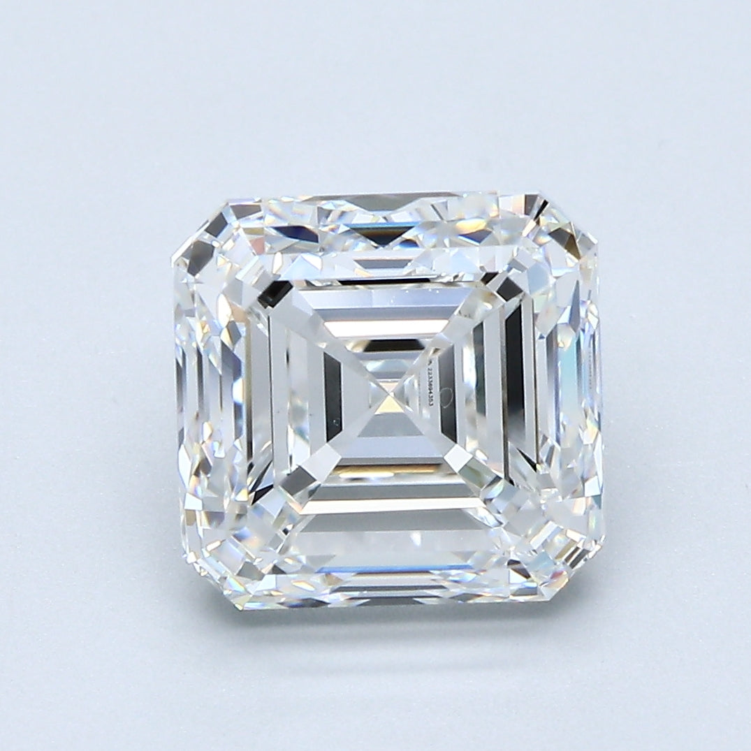 4.01ct ASSCHER, E VS1 — GIA — Laura Milman New York