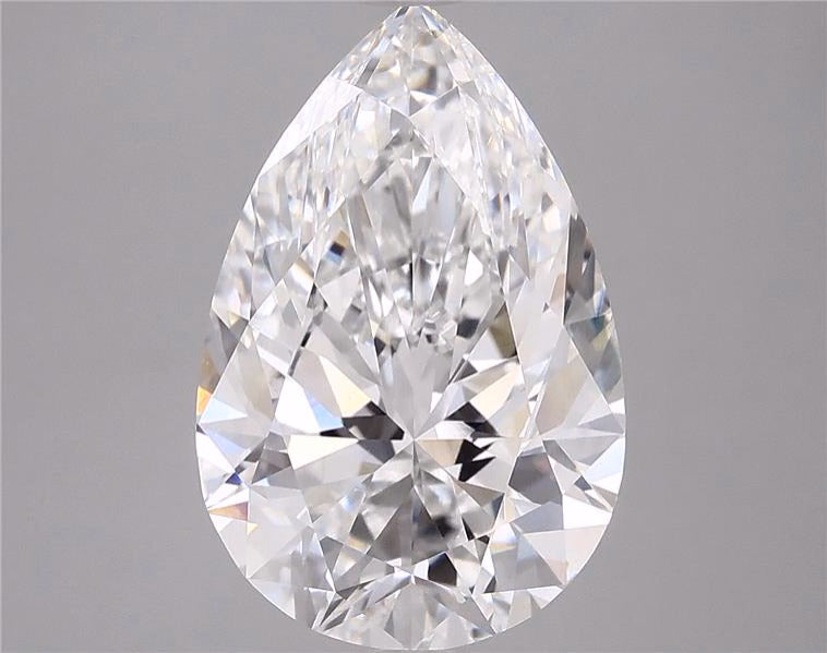 2.52ct Pear, F VVS2 — IGI