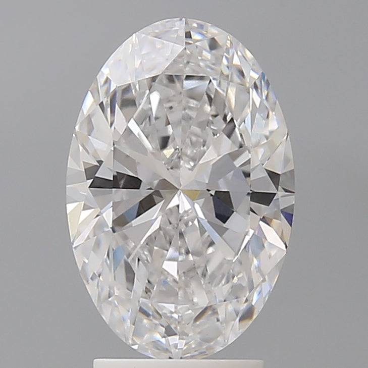 3.0ct Oval, D VS1 — IGI
