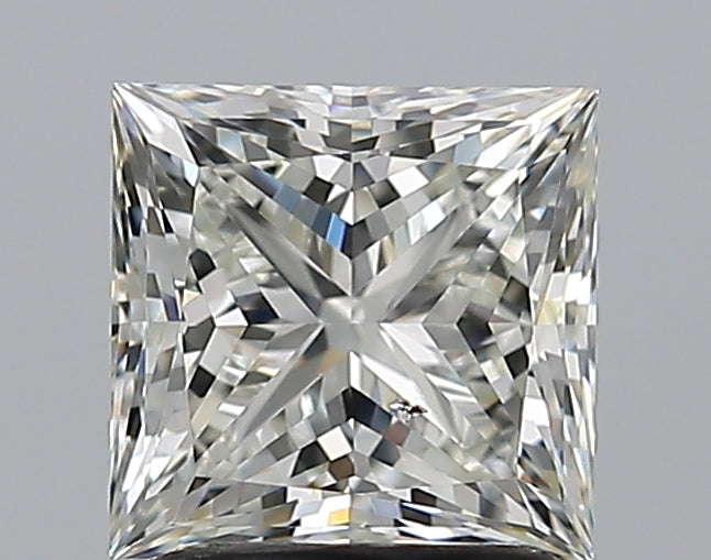 1.81ct Princess Natural Diamond — I SI1, GIA Certified