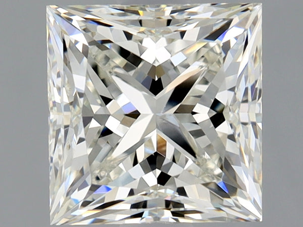 1.7ct PRINCESS, J SI1 — GIA