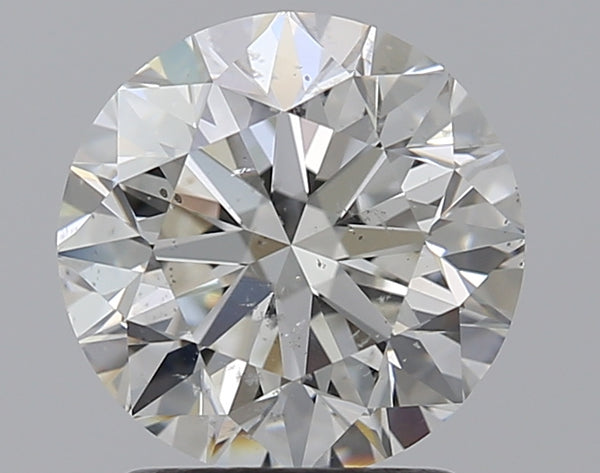 2.01ct Round, H SI2 — GIA