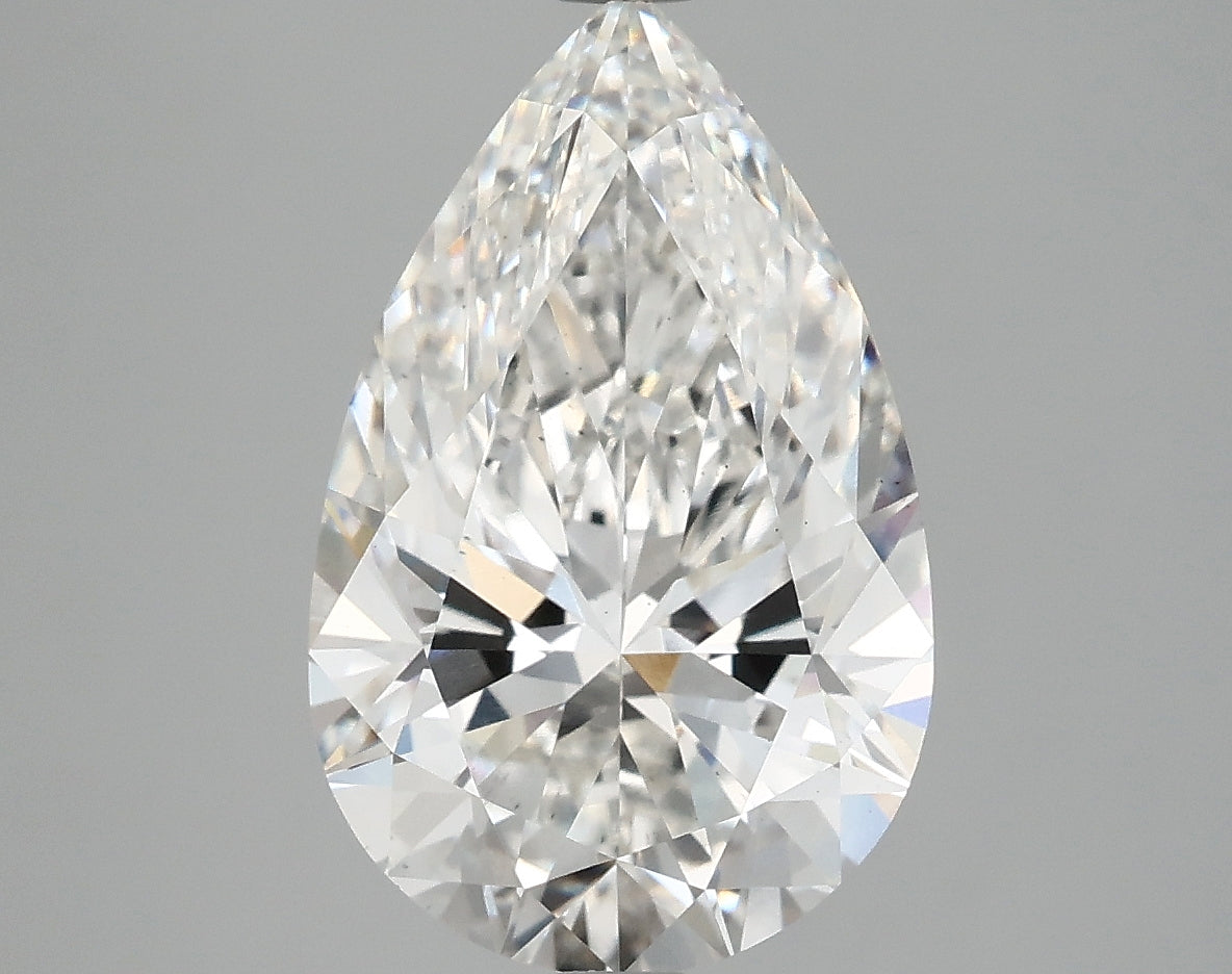 4.54ct Pear, F VS2 — IGI