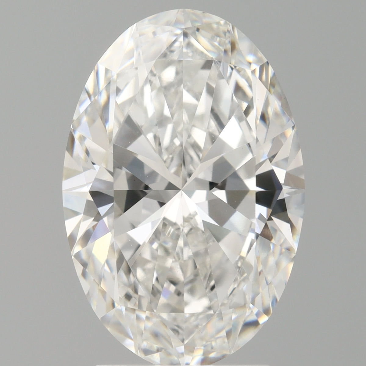 3.05ct Oval Lab-Grown Diamond — F VVS2, IGI Certified