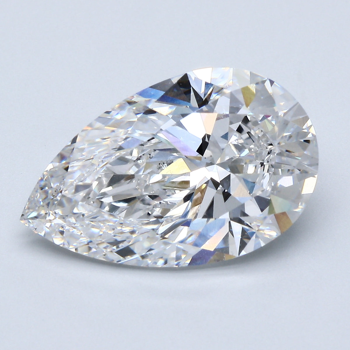 8.1ct Pear, E VS1 — GIA
