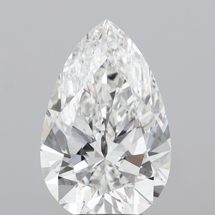 4.03ct Pear Lab-Grown Diamond — E VVS2, IGI Certified