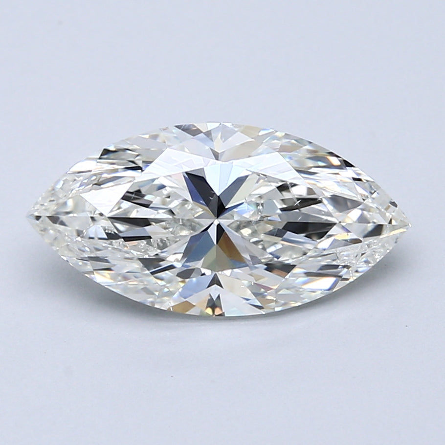 2.5ct Marquise Natural Diamond — I SI2, GIA Certified