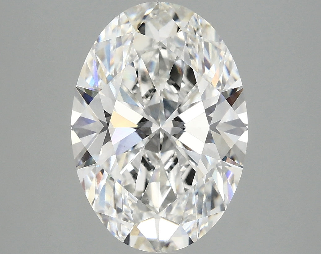 3.47ct Oval, F VVS2 — IGI