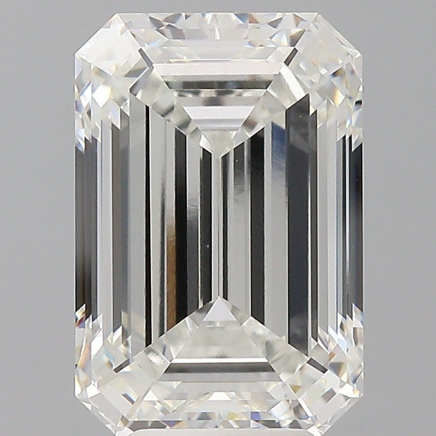 6.54ct Emerald Lab-Grown Diamond — F VVS2, IGI Certified